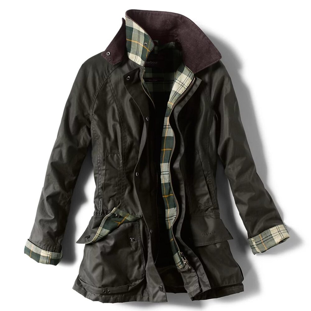 Barbour Beadnell Jacket in Sage